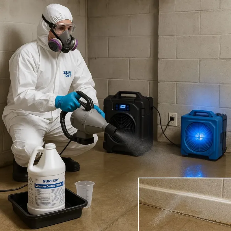 Sanitization and Odor Removal process in Cade, LA