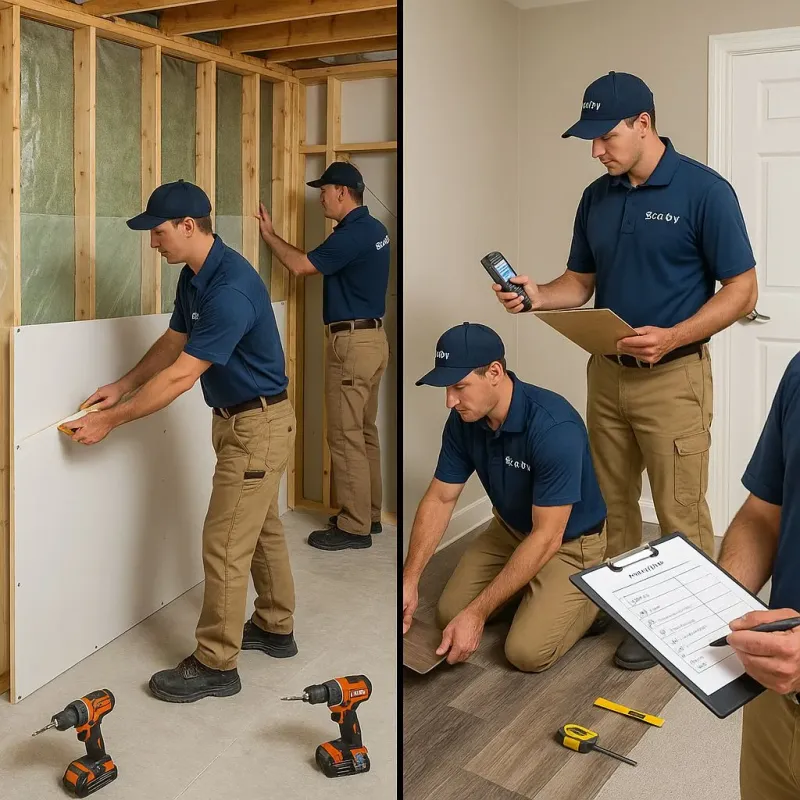 Repairs and Reconstruction process in Cade, LA